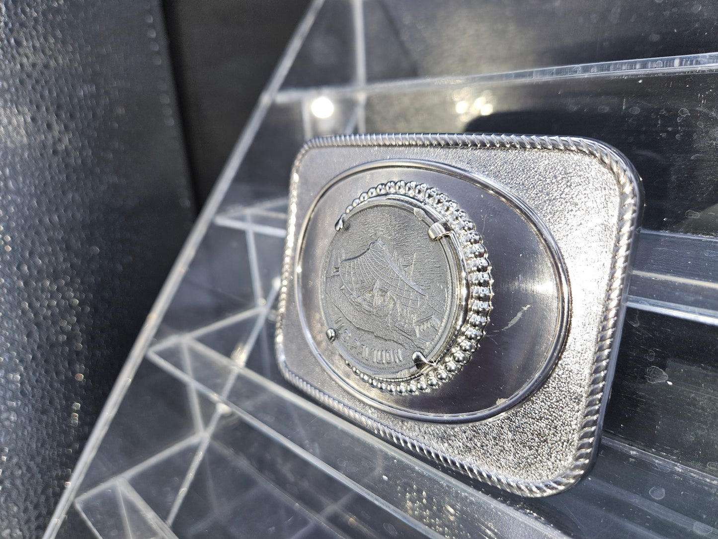 Spokane's EXPO '74 beltbuckle  silver